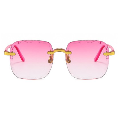Spykay™ SG61010 Square Frame Oversized Trendy Rimless Sunglasses - image 16