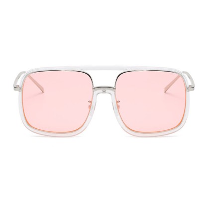 Spykay™ SG60732 Tortoise Pattern Flat Top Square Frame Double Bridges Sunglasses - image 16