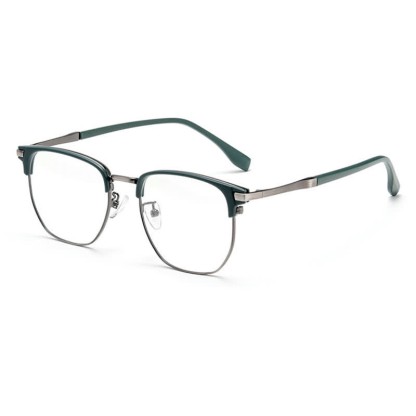 Spykay™ EG26900 Classic Anti-blue Light Square Frame Browline Glasses - Green - image 7