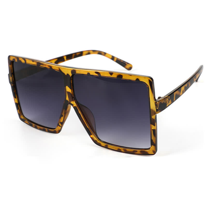 Spykay™ SG60998 Square Oversized Frame Fashion Sunglasses - Leopard - image 14