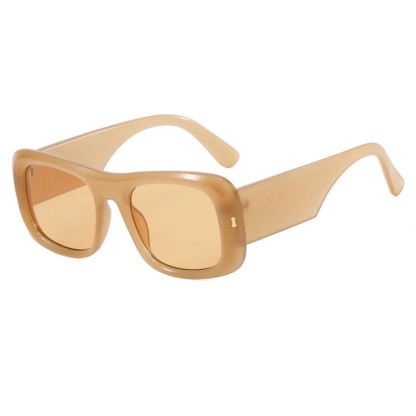 Spykay™ SG60905 Arrow Decor Square Frame Thick Sunglasses