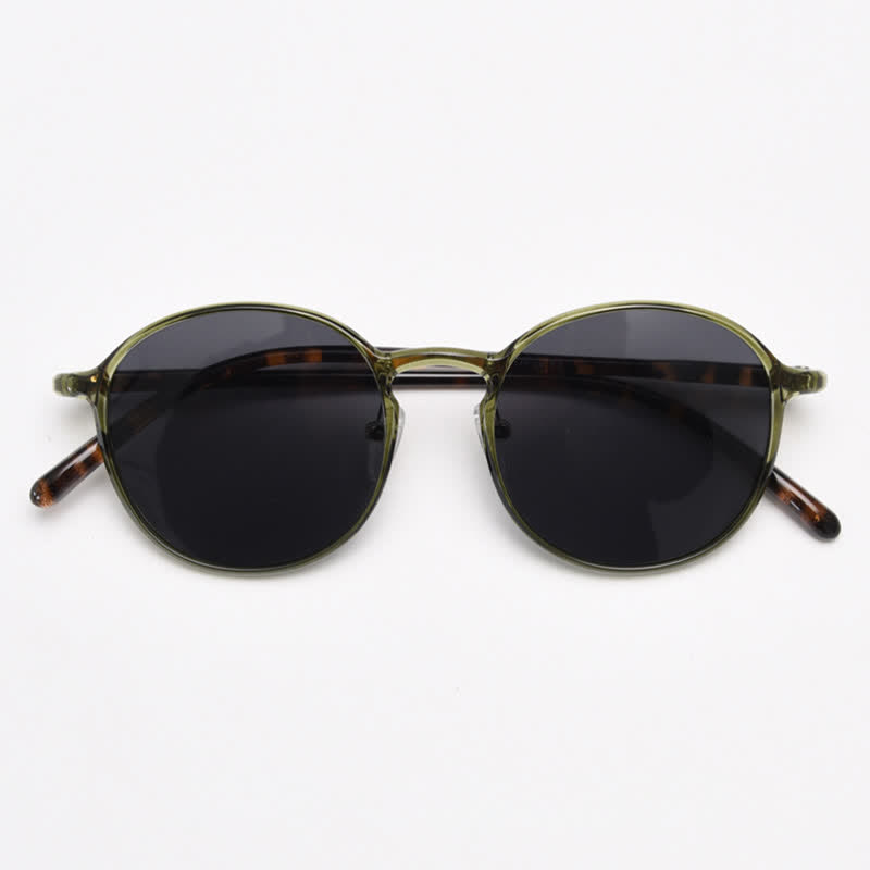Spykay™ SG60999 Unisex Retro Simple Round Frame Polarized Sunglasses  - image 17