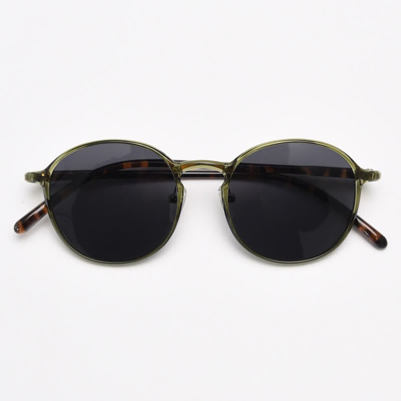 Spykay™ SG60999 Unisex Retro Simple Round Frame Polarized Sunglasses  - image 17