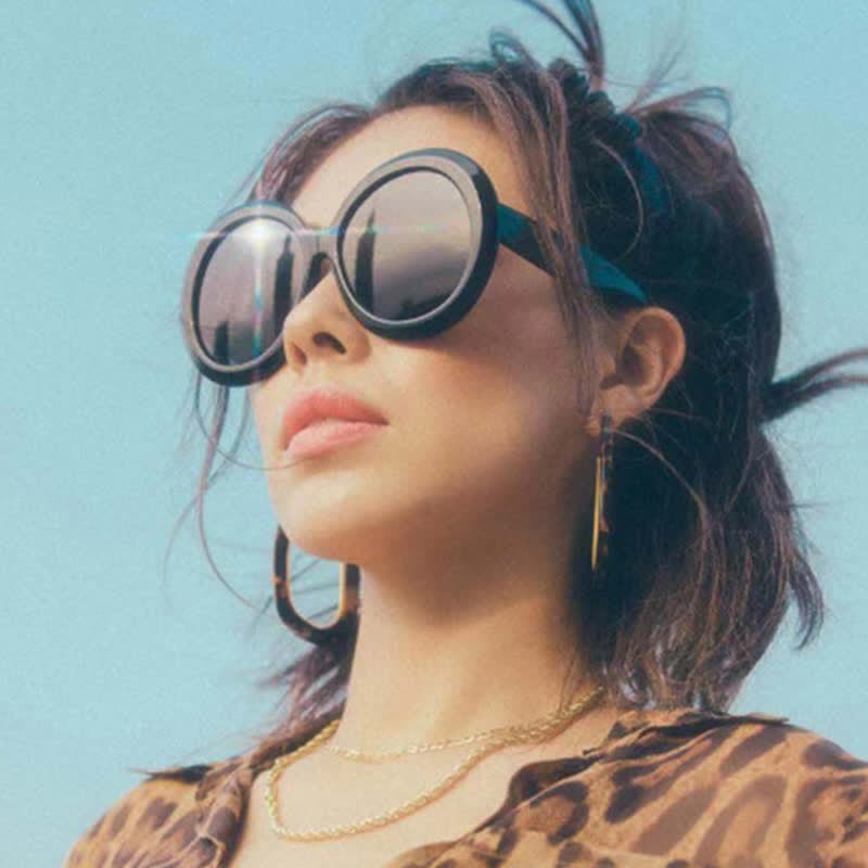 Spykay™ SG60881 Round Frame Hipster Oversized Sunglasses