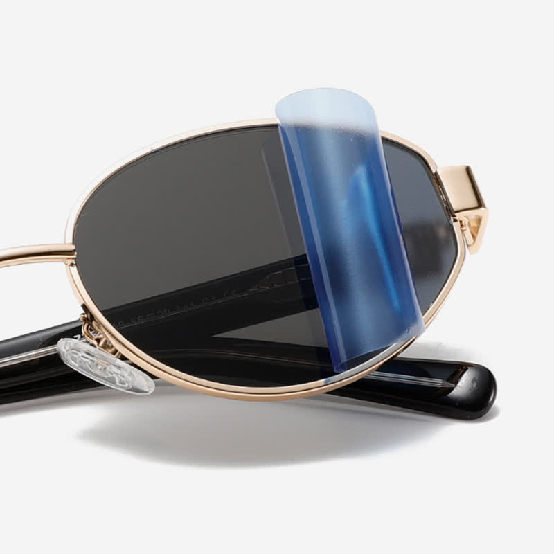 Spykay™ SG60768 Unisex Oval Frame Retro Sunglasses with Nylon Lense - image 20