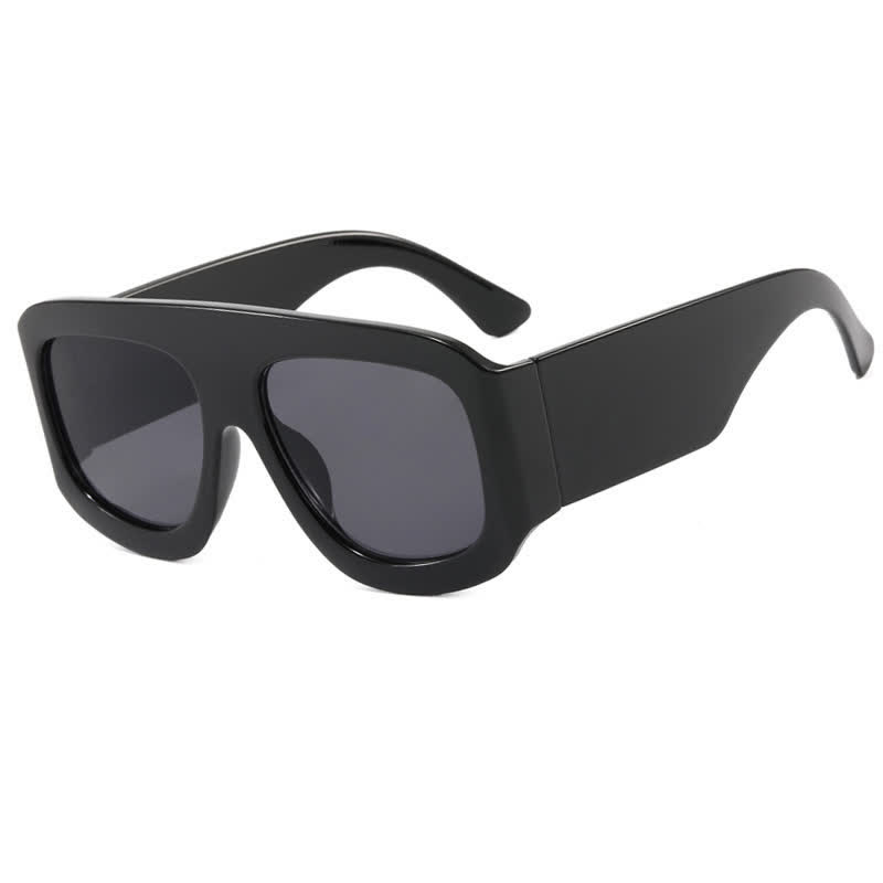 Spykay™ SG60675 Oversized Square Frame Hipster Sunglasses - Black - image 11