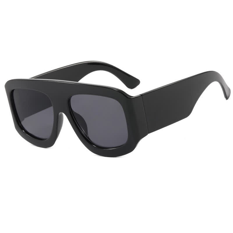 Spykay™ SG60675 Oversized Square Frame Hipster Sunglasses - Black - image 11