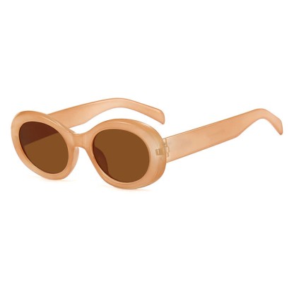 Spykay™ SG60845 Fashion Classic Oval Frame Sunglasses - Brown - image 25