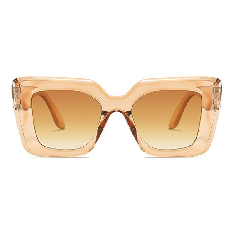 Spykay™ SG60944 Simple Oversized Square Frame Fashion Sunglasses