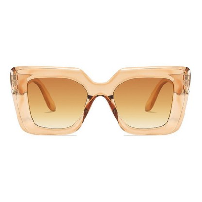 Spykay™ SG60944 Simple Oversized Square Frame Fashion Sunglasses