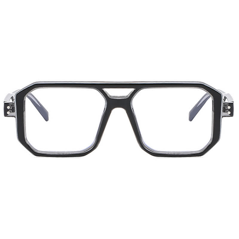 Spykay™ EG26772 Trendy Square Frame Double Bridges Glasses