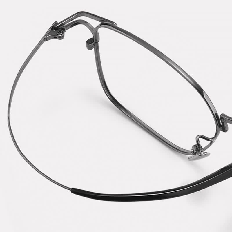 Spykay™ EG26846 Lightweight Titanium Square Frame Anti-blue Light Simple Glasses - image 10