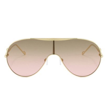 Spykay™ SG60892 Oversized One-piece Aviator Sunglasses