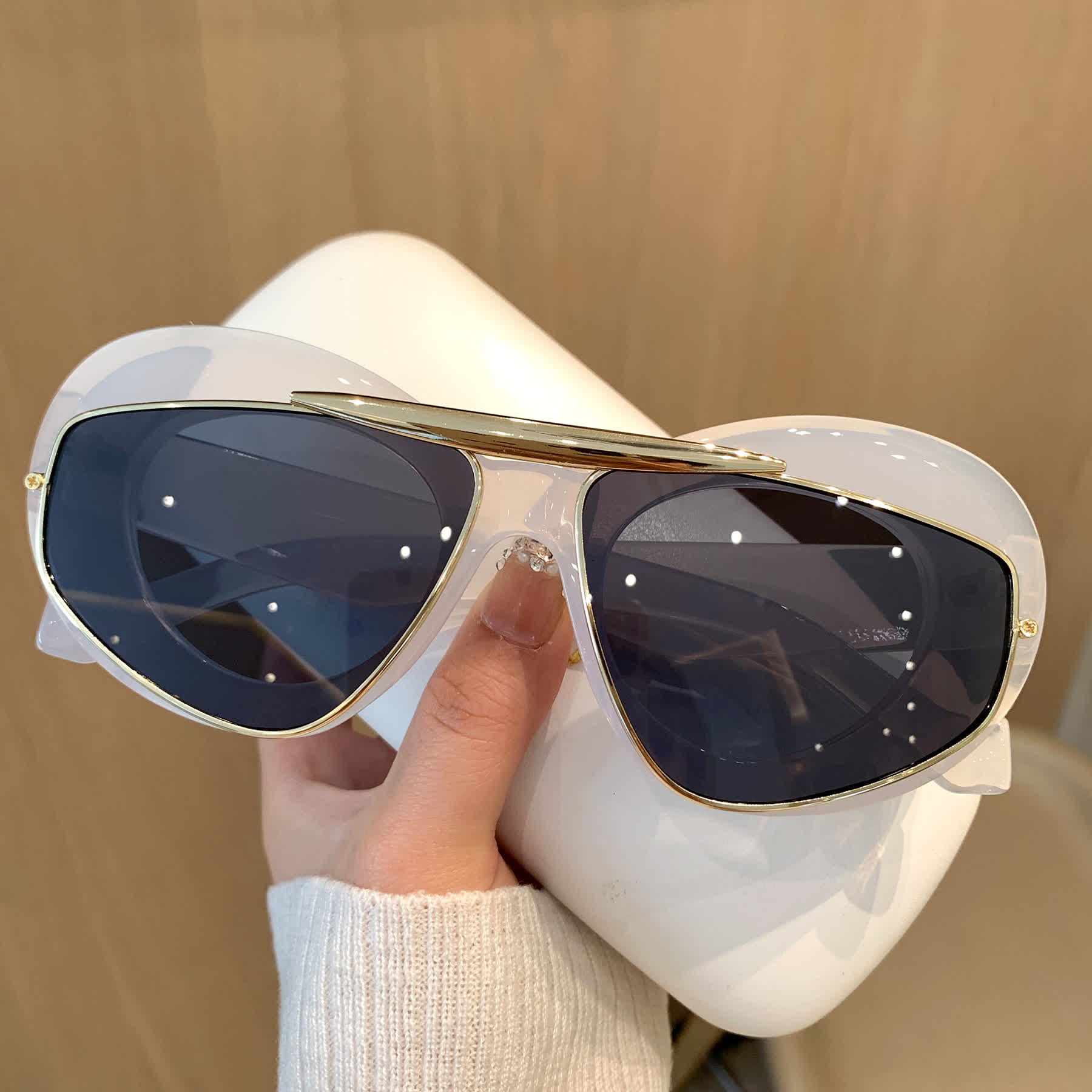 Spykay™ SG60876 Y2K Vintage Cat-Eye Trendy Aviator Sunglasses