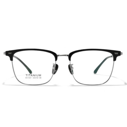 Spykay™ EG26919 Unsiex Retro Square Frame Anti-blue Light Browline Glasses - image 4
