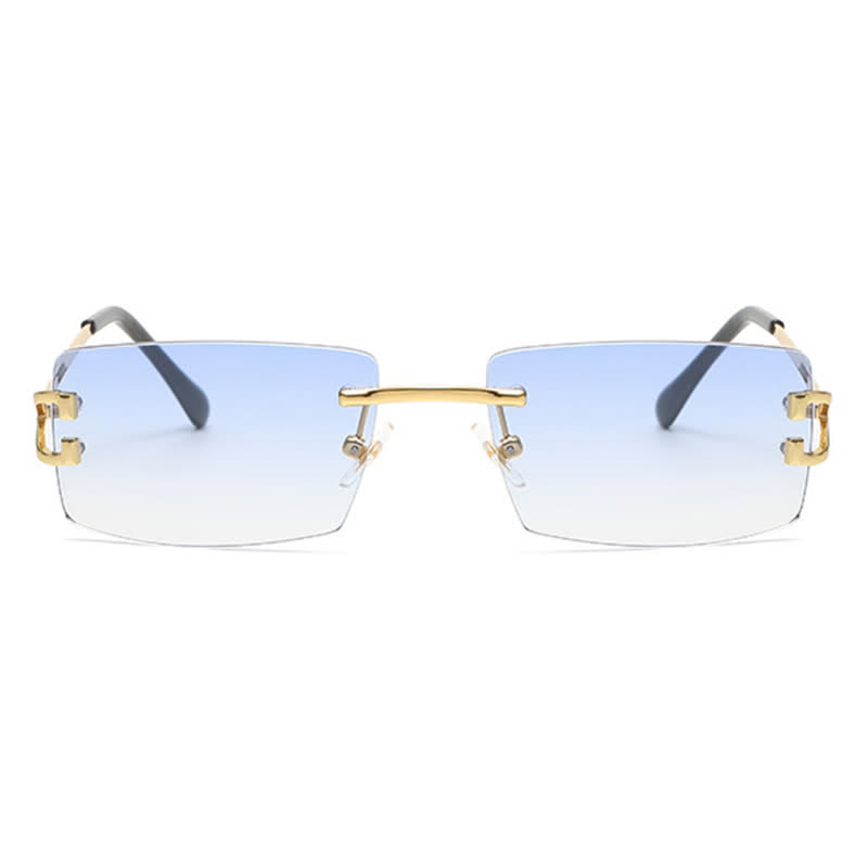 Spykay™ SG60922 Rectangle Frame Trendy Rimless Sunglasses - image 5