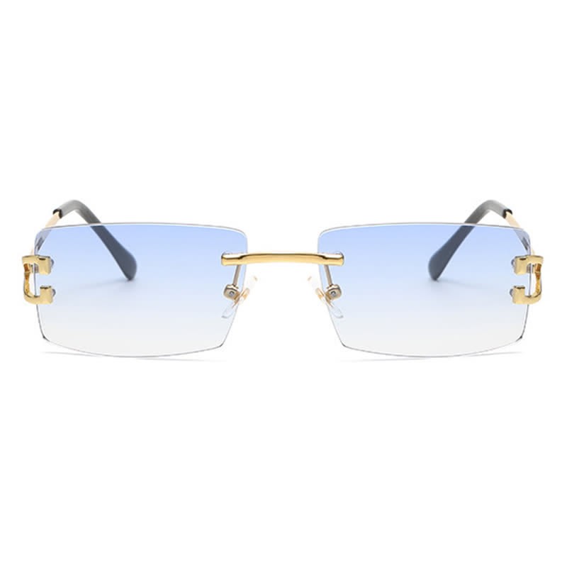 Spykay™ SG60922 Rectangle Frame Trendy Rimless Sunglasses - image 5