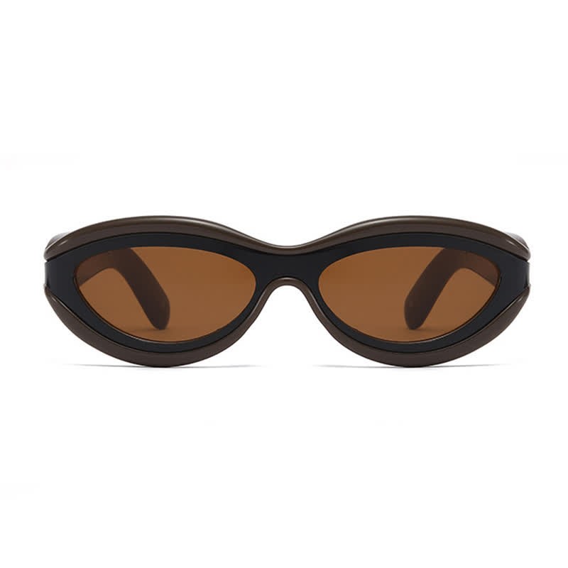 Spykay™ SG60734 Leopard Print Cat Eye Frame Retro Sunglasses - image 10