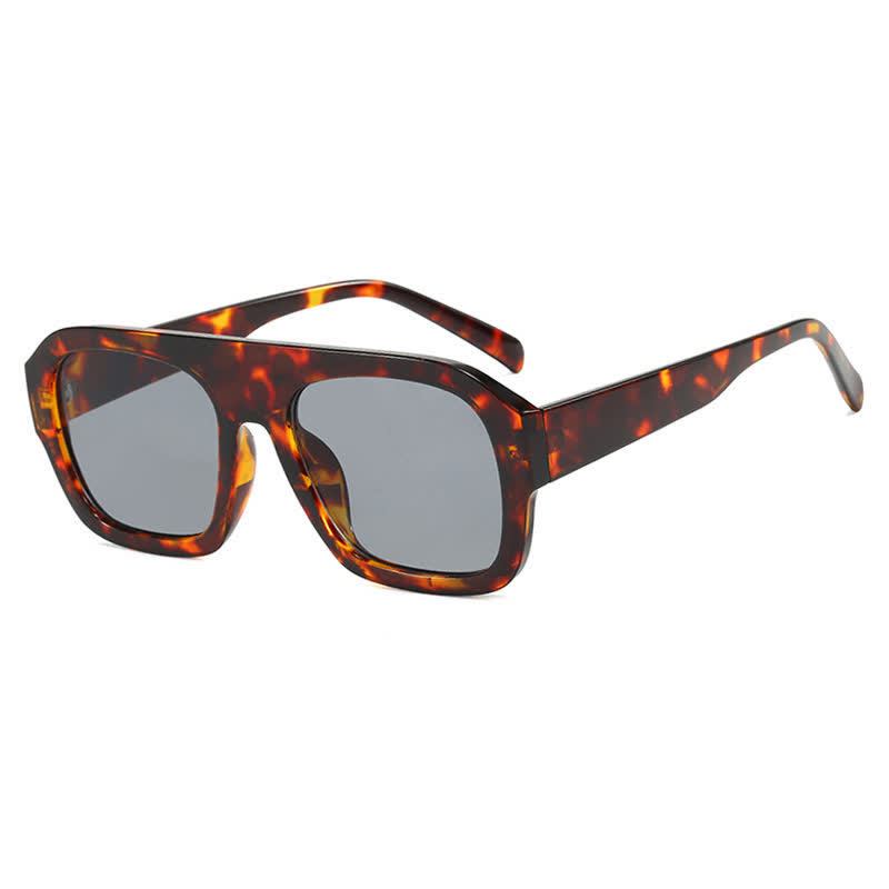 Spykay™ SG60920 Square Large Frame Trendy Sunglasses - Tortoise Shell/Grey - image 6