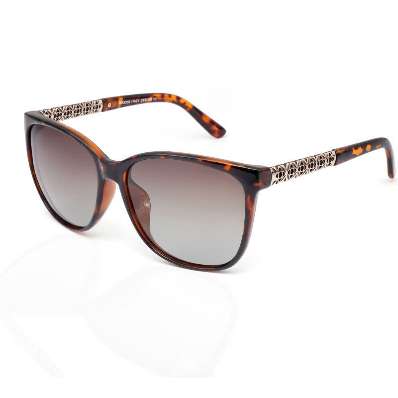 Spykay™ SG60933 Cat-Eye Frame Hipster Polarized Sunglasses - Leopard - image 8