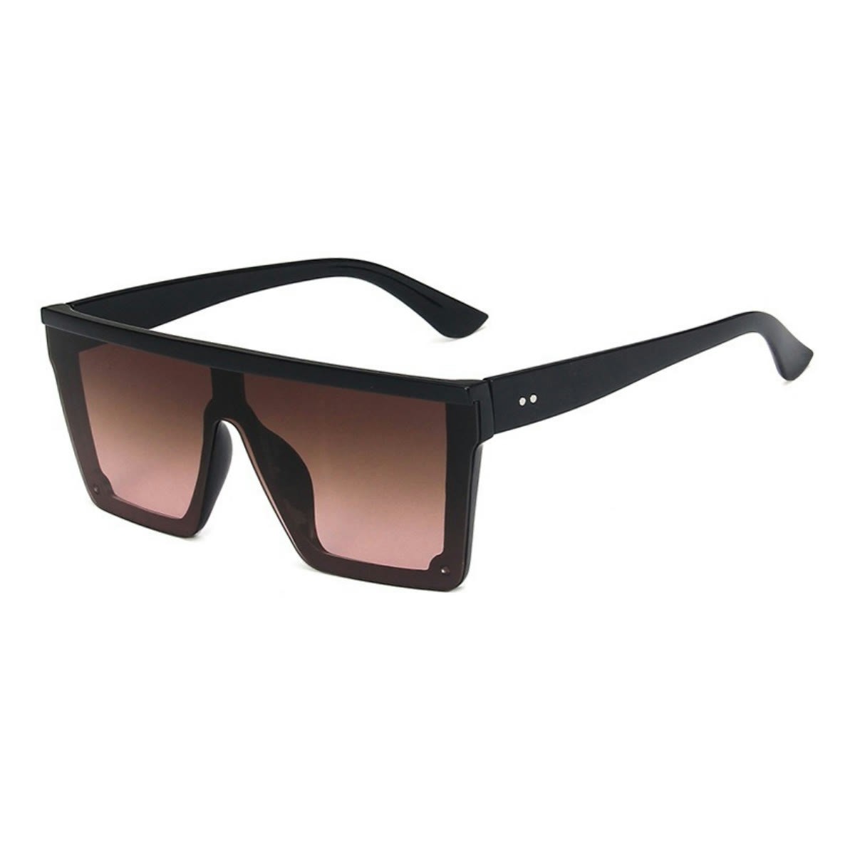 Spykay™ SG1025 Trendy Large Frame One-piece Street Style Driving Retro Sunglasses