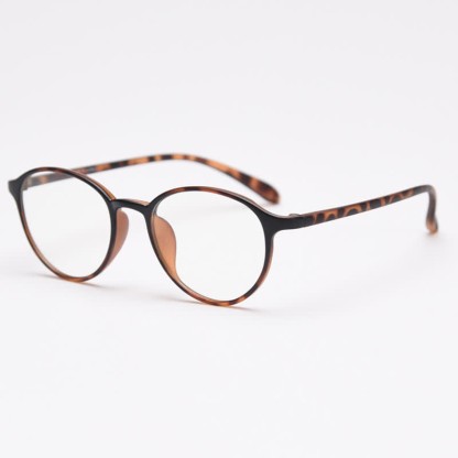 Spykay™ EG26866 Oval Frame Anti-blue Light Simple Classic Lightweight Glasses  - Leopard - image 11