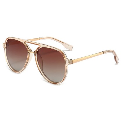 Spykay™ SG60731 Double Bridges Polarized Aviator Sunglasses