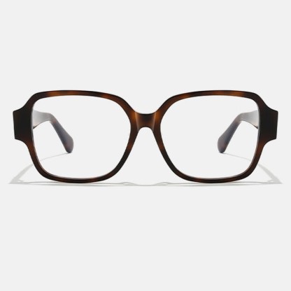 Spykay™ EG26858 Square Frame Heart Temples Anti-blue Light Simple Glasses with Nylon Lenses - image 11