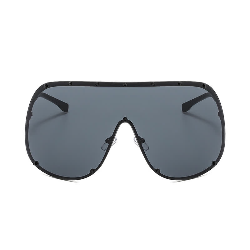 Spykay™ SG60757 Unisex Hipster One-piece Polarized Aviator Sunglasses - image 12