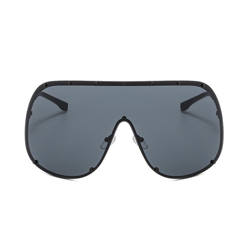 Spykay™ SG60757 Unisex Hipster One-piece Polarized Aviator Sunglasses - image 12