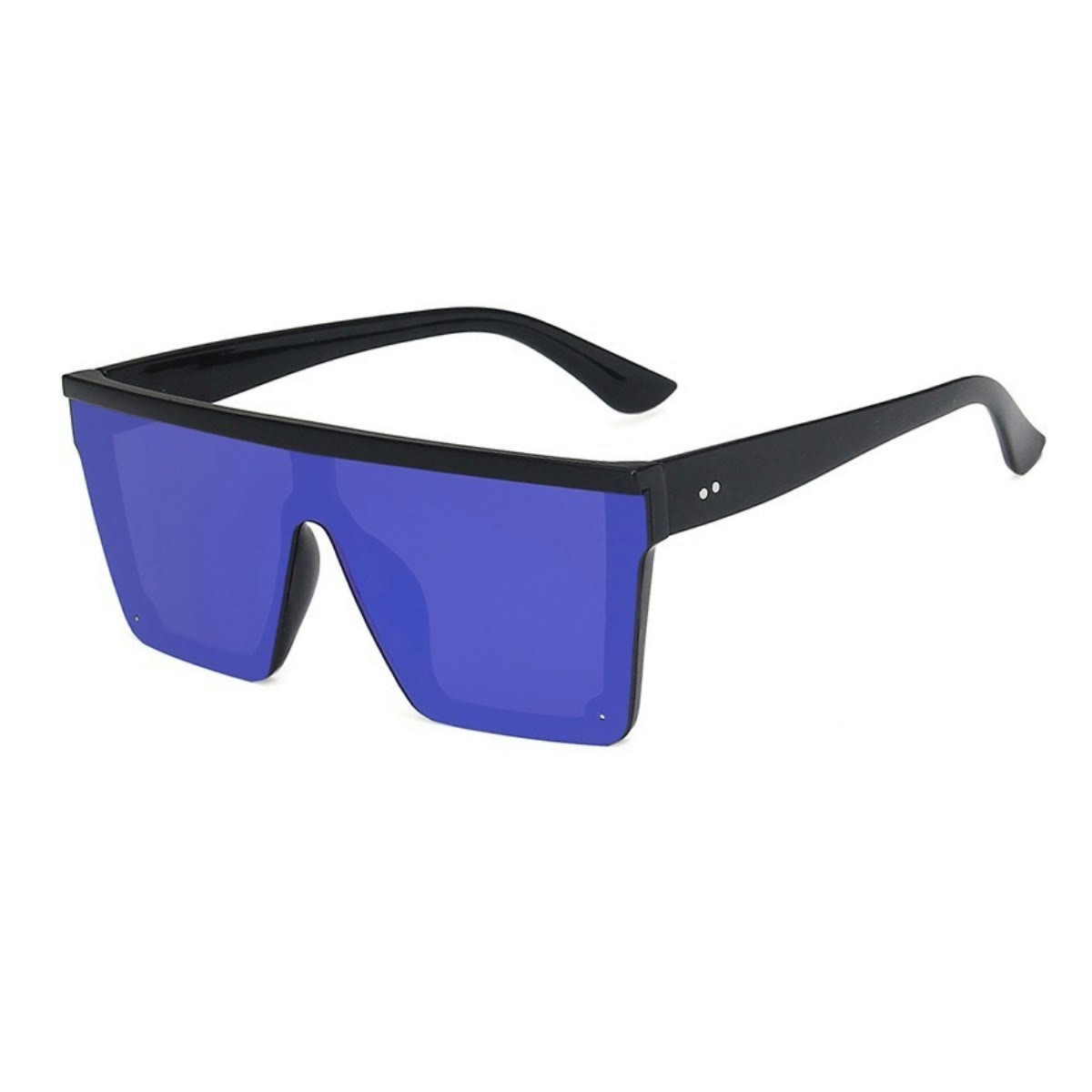 Spykay™ SG1025 Trendy Large Frame One-piece Street Style Driving Retro Sunglasses