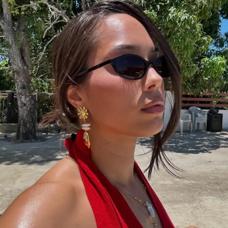 Spykay™ SG60724 Small Oval Frame Fashion Sunglasses - image 11