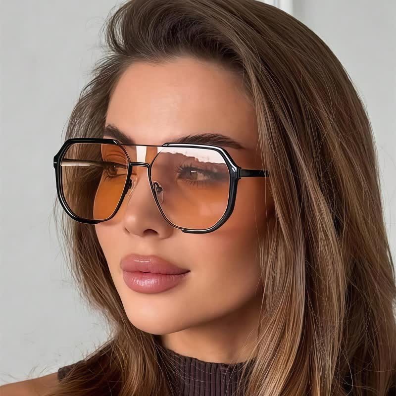 Spykay™ SG60692 Unisex Double Bridges Aviator Sunglasses - image 9