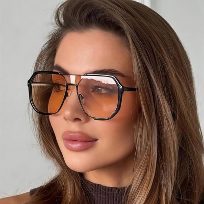 Spykay™ SG60692 Unisex Double Bridges Aviator Sunglasses - image 9