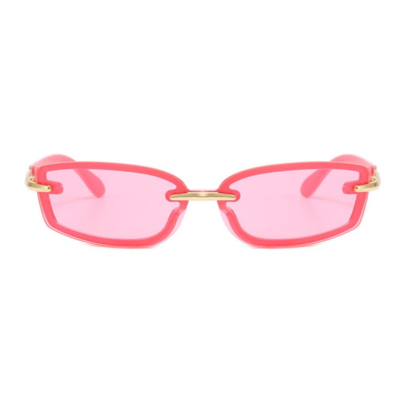 Spykay™ SG60850 Y2K Rimless Rectangle Frame Sunglasses - image 21