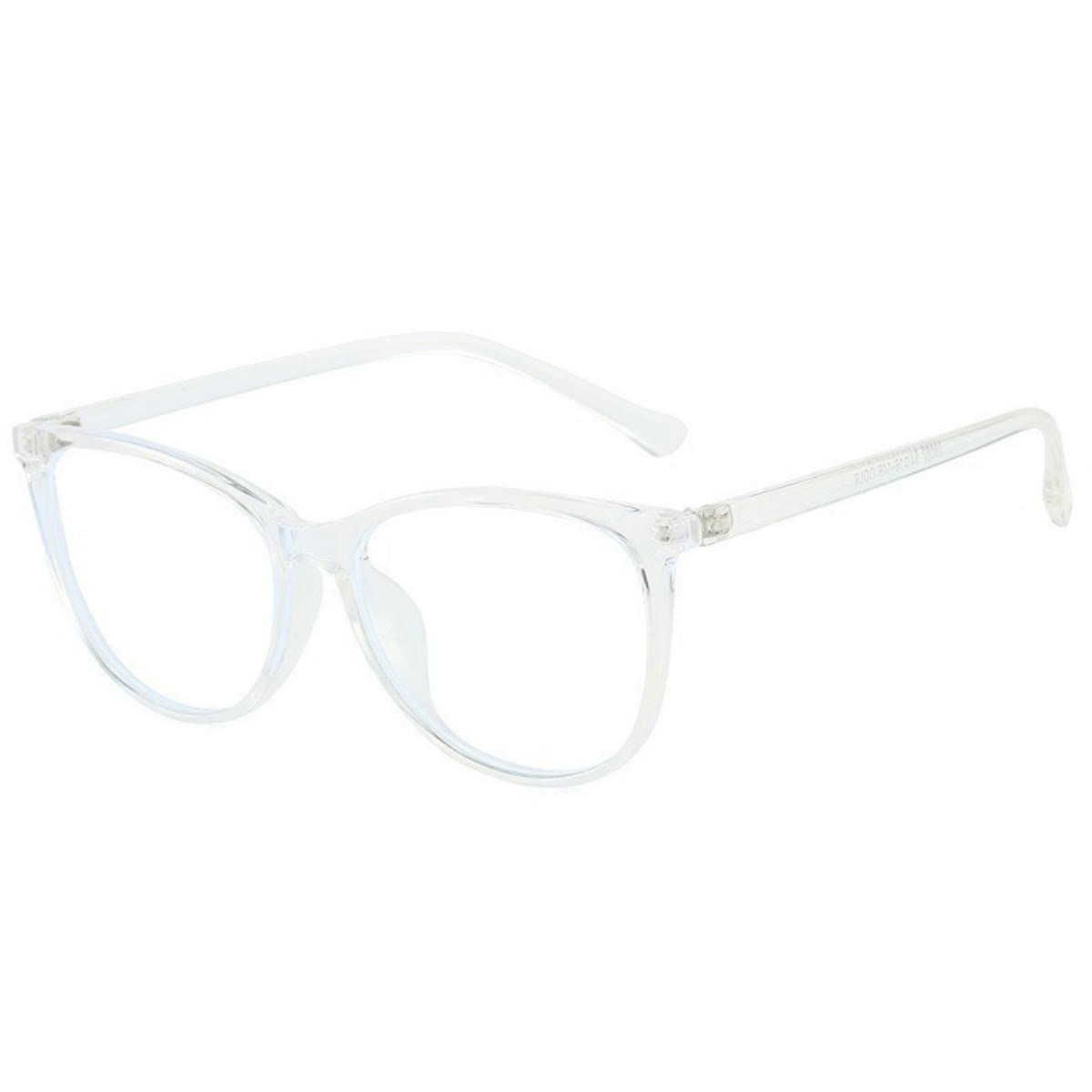 Spykay™ EG1012 Women's Round PC Frame Personality Fashion Clear Lens Glasses With Gradient Tint Clear Glasses Accessories - image 9