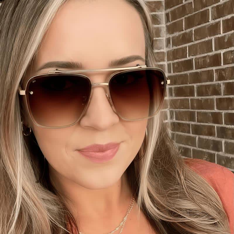 Spykay™ SG60949 Double Bridges Unisex Aviator Sunglasses - image 9