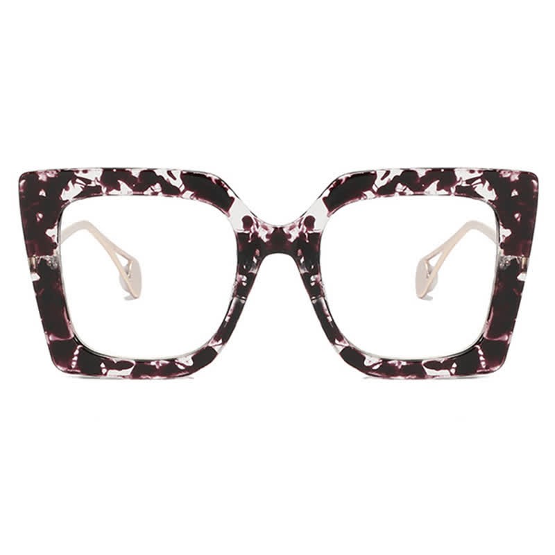 Spykay™ EG26765 Oversized Square Frame Anti-blue Light Glasses