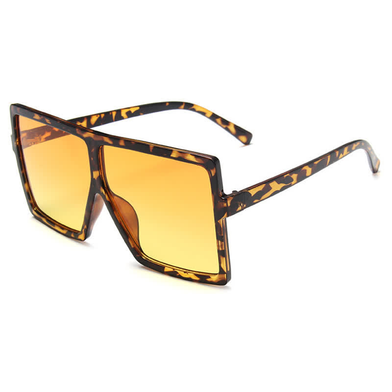 Spykay™ SG60998 Square Oversized Frame Fashion Sunglasses - Tortoise Shell/Yellow - image 34