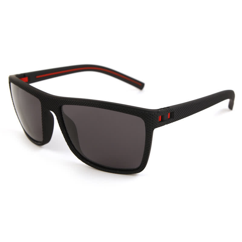 Spykay™ SG60720 Unisex Square Frames Outdoor Cycling Sports Polarized Sunglasses - Black+Red/Grey - image 10