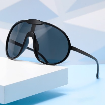 Spykay™ SG60729 One Piece Oversized Aviator Sunglasses - image 19