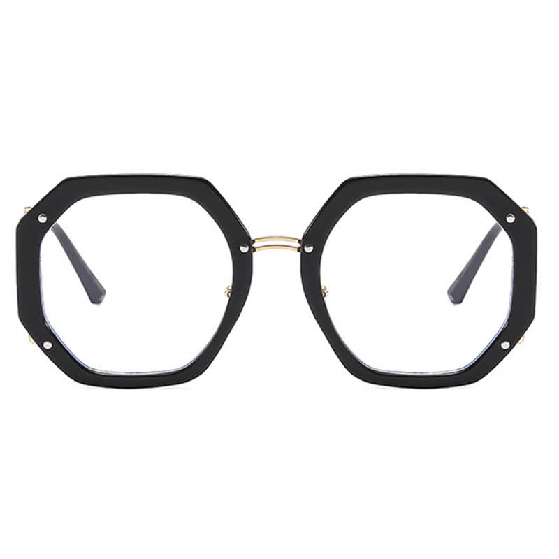 Spykay™ EG26764 Oversized Geometric Frame Anti-blue Light Glasses