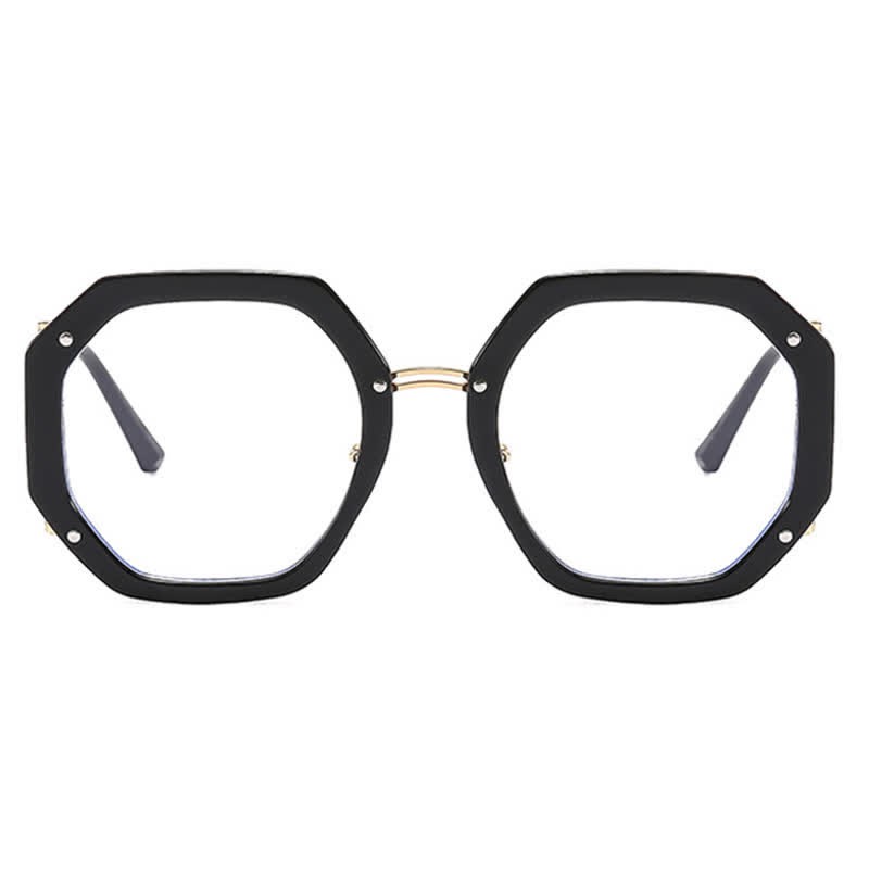 Spykay™ EG26764 Oversized Geometric Frame Anti-blue Light Glasses