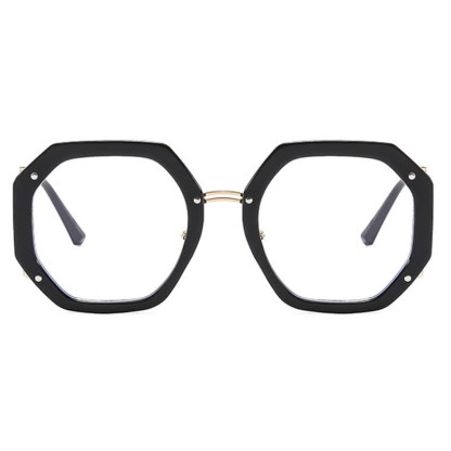 Spykay™ EG26764 Oversized Geometric Frame Anti-blue Light Glasses