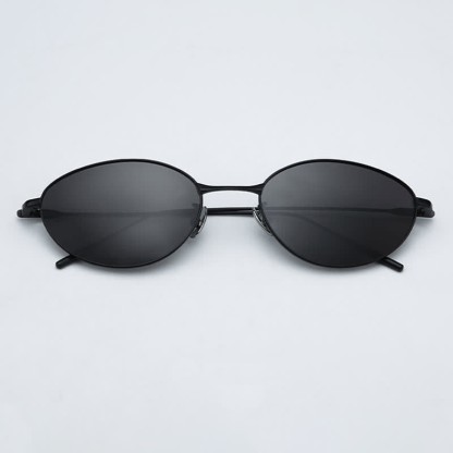 Spykay™ SG60770 Titanium Oval Frame Polarized Lightweight Sunglasses with Nylon Lenses - image 16