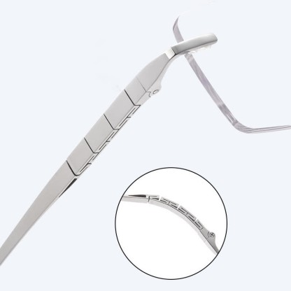 Spykay™ EG26903 Retro Simple Rectangle Frame Anti-blue Light Hipster Rimless Glasses - image 12