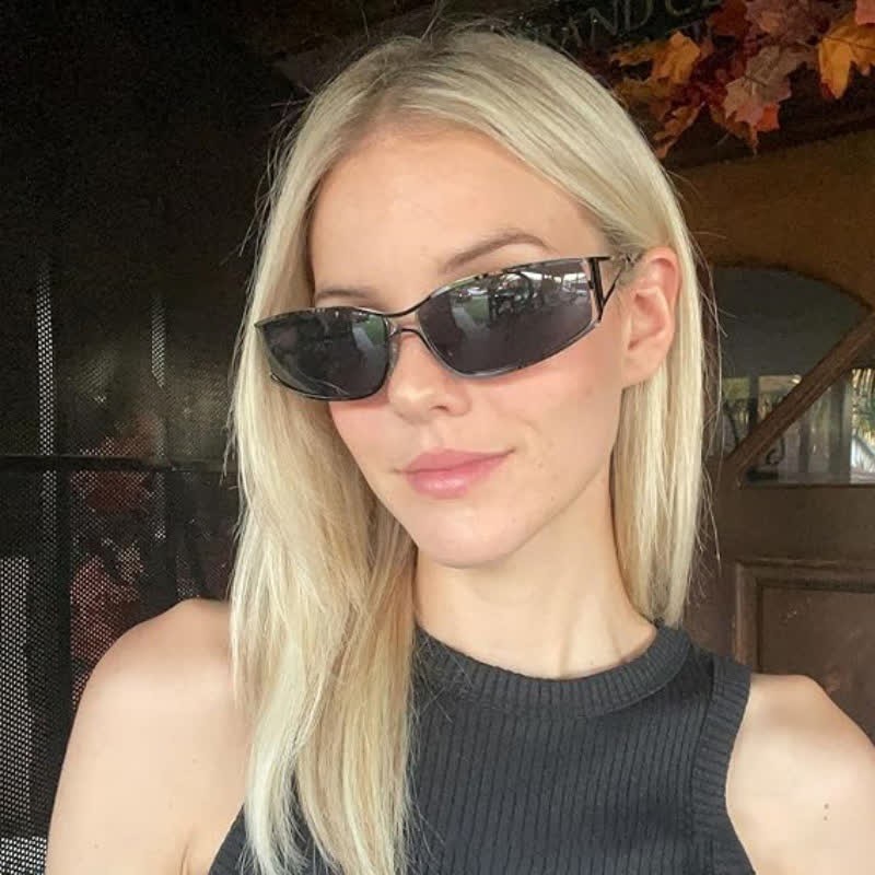 Spykay™ SG60760 Y2K Hollow Out Temples Retro- Vintage Sunglasses - Black - image 17