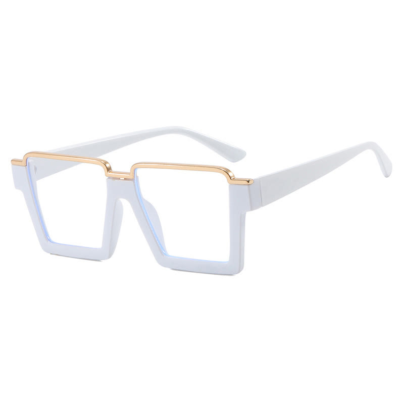 Spykay™ EG26785 Square Frame Trendy Semi-Rimless Anti-blue Light Glasses