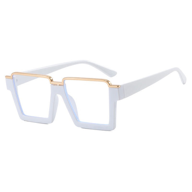 Spykay™ EG26785 Square Frame Trendy Semi-Rimless Anti-blue Light Glasses