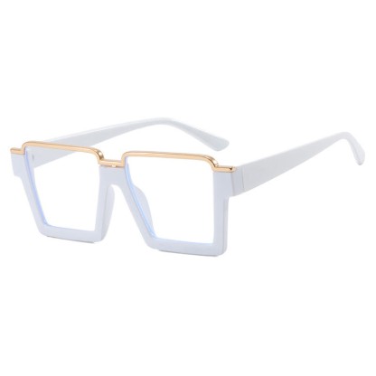 Spykay™ EG26785 Square Frame Trendy Semi-Rimless Anti-blue Light Glasses